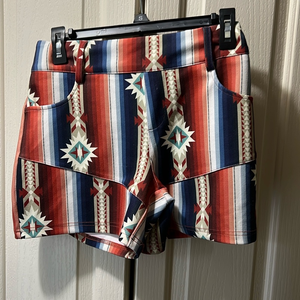 Crazy Train Aztec Shorts